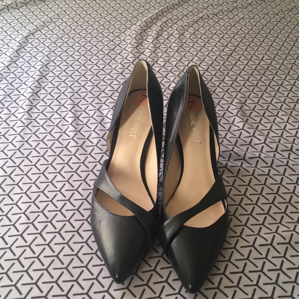 Black Nine West Heels